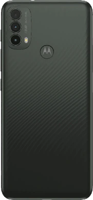 Moto rola Moto E40 grijs achterkant