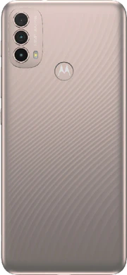 Moto rola Moto E40 pink achterkant