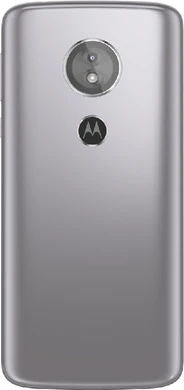 Moto rola Moto E5 grey back