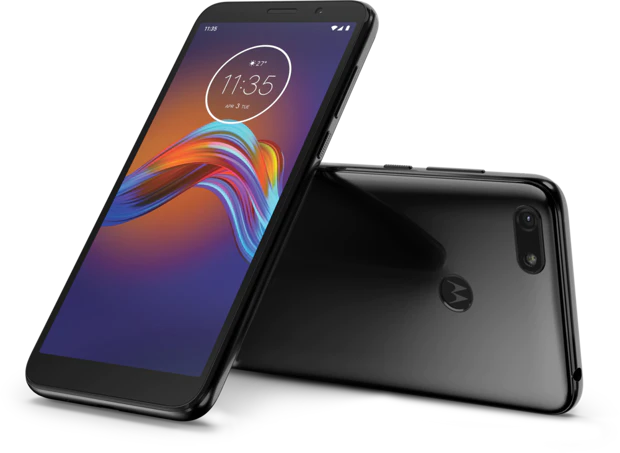 Moto rola Moto E6 Play black overview