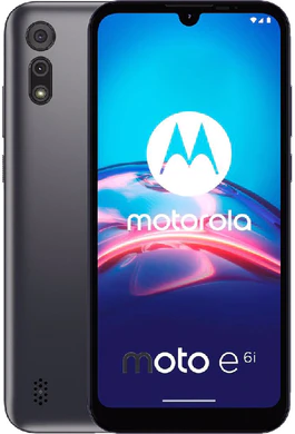 Moto rola Moto E6i grå oversigt