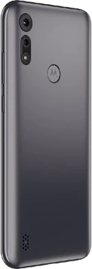 Moto rola Moto E6i grå bagside højre side