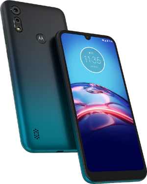 Moto rola Moto E6s blauw overzicht