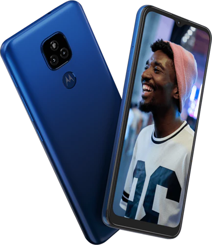 Moto rola Moto E7 Plus blauw overzicht 3 Moto rola Moto E7 Plus blauw overzicht 3