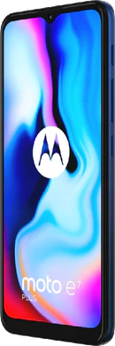Moto rola Moto E7 Plus foran høyre side