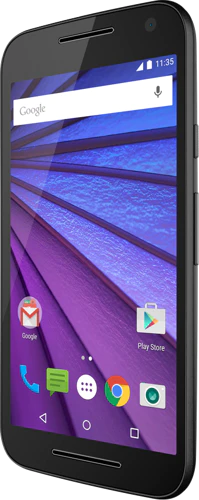 Moto rola Moto g 2015 voorkant rechterzijkant schuin