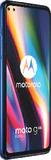 Motorola Moto G 5G Plus sininen etupuolella vasen puoli