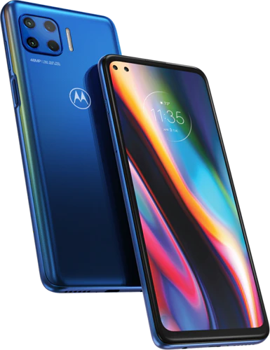 Motorola Moto G 5G Plus blue overview