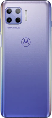 Motorola Moto G 5G Plus violetti takapuoli