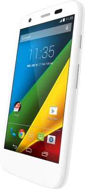 Moto rola Moto G LTE voorkant schuin rechterzijkant