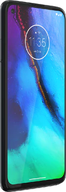 Moto rola Moto G Stylus sort front venstre side