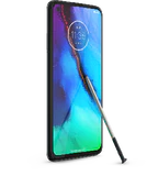 Moto rola Moto G Stylus sort front venstre side stylus