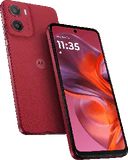 Moto rola Moto G05 red overview