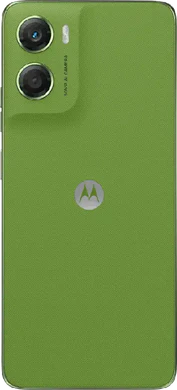 Moto rola Moto G06 groen achterkant