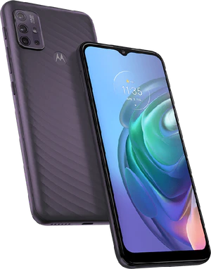 Moto rola Moto G10 grijs overzicht