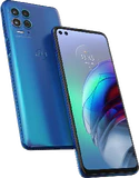 Moto rola Moto G100 blauw overzicht