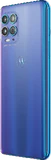 Moto rola Moto G100 blauw achterkant linkerzijkant
