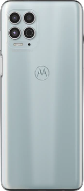 Moto rola Moto G100 zilver achterkant