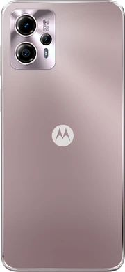 Moto rola Moto G13 pink gold back