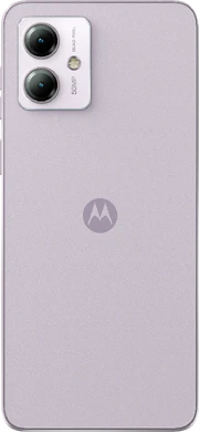 Moto rola Moto G14 purple back