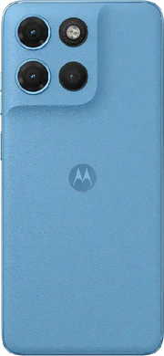 Moto rola Moto G17 alaskan blue back