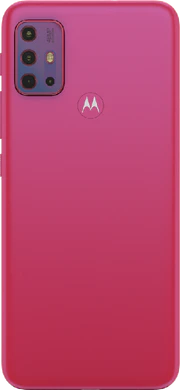 Moto rola Moto G20 pink bakside
