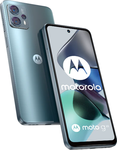 Moto rola Moto G23 blue overview