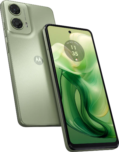 Moto rola Moto G24 green overview