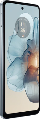 Moto rola Moto G24 Power glacier blue front left side