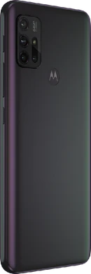 Moto rola Moto G30 zwart achterkant rechterzijkant