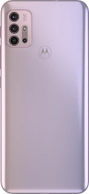 Moto rola Moto G30 paars achterkant