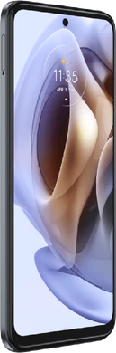 Moto rola Moto G31 grijs voorkant linkerzijkant