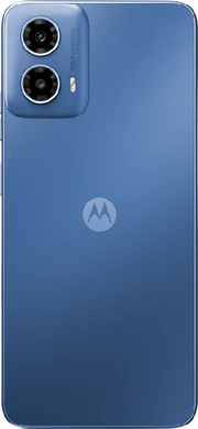 Moto rola Moto G34 5G blauw achterkant