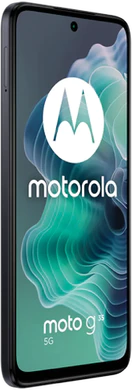 Moto rola Moto G35 5G black front left side