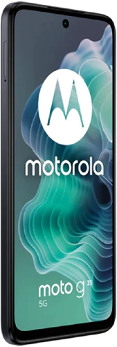 Moto rola Moto G35 5G black front left side