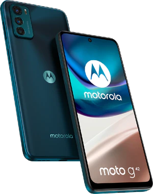 Moto rola Moto G42 green overview