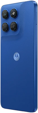 Moto rola Moto G47 blau Rückseite linke Seite