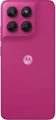 Moto rola Moto G47 pink fuchsia rot Rückseite