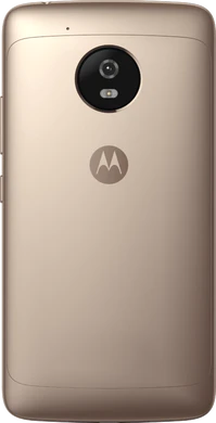 Moto rola Moto G5 goud achterkant