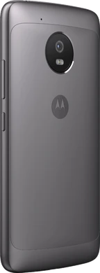 Moto rola Moto G5 grijs achterkant rechterzijkant