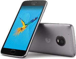 Moto rola Moto G5 Plus zwart overzicht