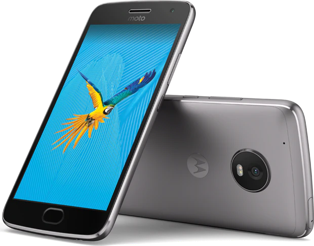Moto rola Moto G5 Plus zwart overzicht