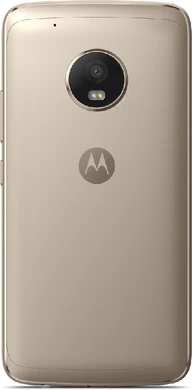 Moto rola Moto G5 Plus goud achterkant