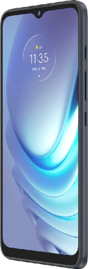 Moto rola Moto G50 groen voorkant rechterzijkant