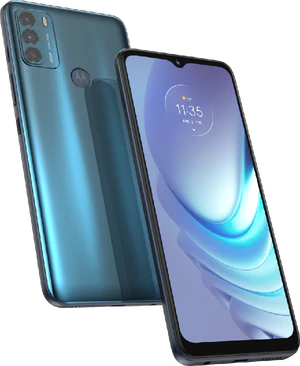 Moto rola Moto G50 groen overzicht