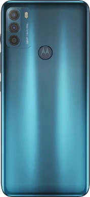 Moto rola Moto G50 groen achterkant