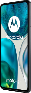 Moto rola Moto G52 grijs voorkant rechterzijkant