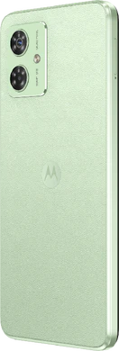 Moto rola Moto G54 5G groen achterkant linkerzijkant