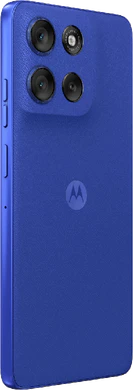 Moto rola Moto G56 5G blue back right side