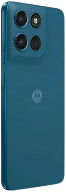 Moto rola Moto G57 5G grün Rückseite rechte Seite